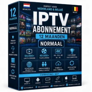 Beste IPTV Nederland - 12 Maanden IPTV Abonnement