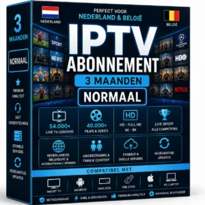 IPTV TV - 3 Maanden IPTV Abonnement