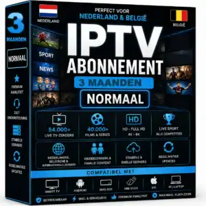 IPTV TV - 3 Maanden IPTV Abonnement